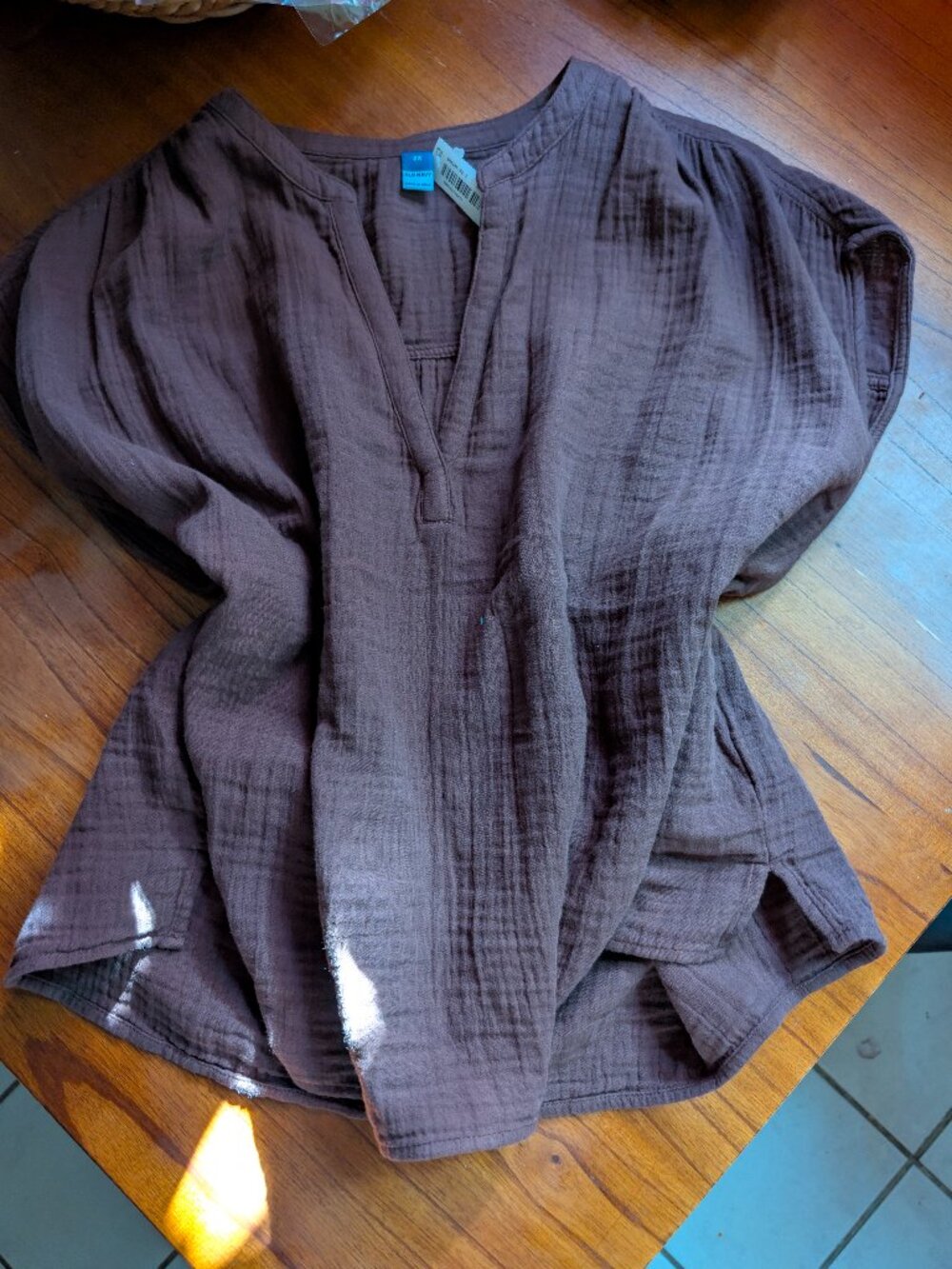 Old navy brown blouse